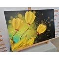 CANVAS PRINT FLOWERS OF GOLD - ABSTRACT PICTURES{% if product.category.pathNames[0] != product.category.name %} - PICTURES{% endif %}