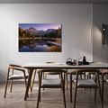 OBRAZ PODZIMNÍ HORSKÉ JEZERO - OBRAZY JEZERA - OBRAZY