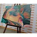 CANVAS PRINT PSYCHEDELIC ABSTRACTION - ABSTRACT PICTURES - PICTURES