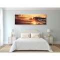CANVAS PRINT ENCHANTING CLOUDS - PICTURES OF NATURE AND LANDSCAPE - PICTURES