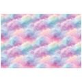 TAPETE PASTELLFARBENE REGENBOGENWOLKEN - KINDERTAPETEN - TAPETEN