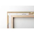 WANDBILD SKELETT-RAUCHER IM JAPANDI-STIL - JAPANDI WANDBILDER - BILDER