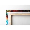 CANVAS PRINT EXPLOSION OF COLORS - ABSTRACT PICTURES - PICTURES