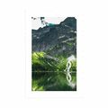 POSTER MIT PASSEPARTOUT MEERAUGE IM TATRA-GEBIRGE - NATUR - POSTER