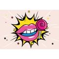 SELF ADHESIVE WALLPAPER SWEET POP ART LOLLIPOP - SELF-ADHESIVE WALLPAPERS - WALLPAPERS