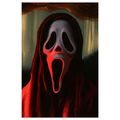 WANDBILD DUNKLE MASKE IM WALDSCHATTEN - HALLOWEEN- UND HORROR-BILDER - BILDER