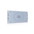 SLIKA MANDALA Z DETAJLI V MODRI BARVI - SLIKE FENG SHUI - SLIKE