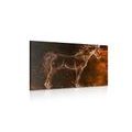 CANVAS PRINT ABSTRACT HORSE - ABSTRACT PICTURES - PICTURES