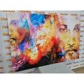 CANVAS PRINT ALMIGHTY IN COSMIC SPACE - ABSTRACT PICTURES - PICTURES