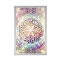 PLAKAT MANDALA W CIEKAWYM DESIGNIE - FENG SHUI - PLAKATY