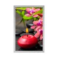 AFFICHE NATURE MORTE ZEN APAISANTE - FENG SHUI - AFFICHES