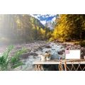 SELF ADHESIVE WALL MURAL PICTURESQUE MOUNTAIN LANDSCAPE - SELF-ADHESIVE WALLPAPERS - WALLPAPERS