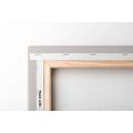 WANDBILD KUPFERBLÄTTER MIT HAUCH VON MINIMALISMUS - BILDER BÄUME UND LAUB - BILDER