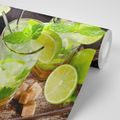 FOTOTAPETE KÖSTLICHER MOJITO - TAPETEN MIT ESSEN UND GETRÄNKEN - TAPETEN