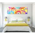 CANVAS PRINT GRUNGE CIRCLES - POP ART PICTURES - PICTURES