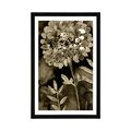 POSTER – FIORI MAGNIFICI IN SEPPIA - NERO E BIANCO - POSTER