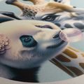 KÉP PANDA ÉS ZSIRÁF RÁGÓGUMI BUBORÉKKAL - KÉPEK GYEREKEKNEK ÁLLATOK - KÉPEK