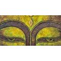 CANVAS PRINT BUDDHA EYES PAINTED WITH ACRYLIC PAINT - PICTURES FENG SHUI{% if product.category.pathNames[0] != product.category.name %} - PICTURES{% endif %}
