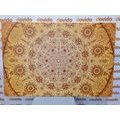 CANVAS PRINT ORNAMENTAL MANDALA WITH LACE - PICTURES FENG SHUI - PICTURES