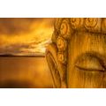 CANVAS PRINT BUDDHA IN DETAIL - PICTURES FENG SHUI - PICTURES