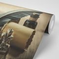 WALL MURAL HISTORICAL PEN AND PARCHMENT - WALLPAPERS VINTAGE AND RETRO - WALLPAPERS