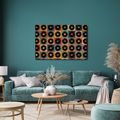 WANDBILD RETRO-VINYLPLATTEN - MUSIKBILDER - BILDER