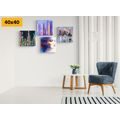 CANVAS PRINT SET MYSTERIOUS NIGHTLIFE - SET OF PICTURES - PICTURES