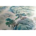 CANVAS PRINT CHINESE LANDSCAPE PAINTING - PICTURES OF NATURE AND LANDSCAPE - PICTURES