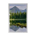 POSTER BEAUTIFUL PANORAMA OF THE MOUNTAINS BY THE LAKE - NATURE - POSTERS