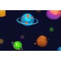 CANVAS PRINT MAGICAL PLANETS - CHILDRENS PICTURES - PICTURES