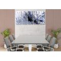 5-PIECE CANVAS PRINT ABSTRACTION OF MATERIAL - ABSTRACT PICTURES{% if product.category.pathNames[0] != product.category.name %} - PICTURES{% endif %}