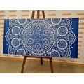 CANVAS PRINT DELICATE ETHNIC MANDALA - PICTURES FENG SHUI - PICTURES