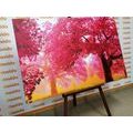 CANVAS PRINT ENCHANTING BLOOMING CHERRY TREES - PICTURES OF NATURE AND LANDSCAPE{% if product.category.pathNames[0] != product.category.name %} - PICTURES{% endif %}