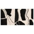 TABLEAU SUR TOILE – FORMES MINIMALISTES EN NOIR ET BLANC - IMAGES FORMES ABSTRAITES - TABLEAUX