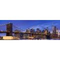 CANVAS PRINT ENCHANTING BROOKLYN BRIDGE - PICTURES OF CITIES - PICTURES