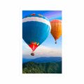 POSTER ABENTEUERLICHE LUFTBALLONS - NATUR - POSTER