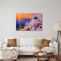 WANDBILD BLAUE KUPPEL ÜBER DEM MEER - BILDER MEER UND STRAND - BILDER