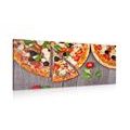 CANVAS PRINT PIZZA - PICTURES OF FOOD AND DRINKS - PICTURES