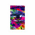 AFFICHE AVEC MONTURE OEIL HUMAIN POP-ART - POP ART - AFFICHES