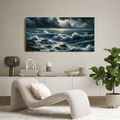 OBRAZ ROZBOUŘENÉ VLNY - OBRAZY MOŘE A PLÁŽ - OBRAZY