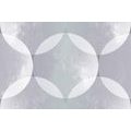 SELF ADHESIVE WALLPAPER GRAY ARRANGED CIRCLES - SELF-ADHESIVE WALLPAPERS - WALLPAPERS