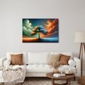 OBRAZ STROM ŽIVOTA V BAREVNÉM VÍRU - OBRAZY STROMY ŽIVOTA - OBRAZY