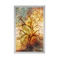 POSTER BAUM MIT DER BLUME DES LEBENS - FENG SHUI - POSTER