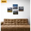 CANVAS PRINT SET FOR MOUNTAIN LOVERS - SET OF PICTURES - PICTURES