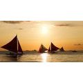 CANVAS PRINT BEAUTIFUL SUNSET AT SEA - PICTURES OF NATURE AND LANDSCAPE{% if product.category.pathNames[0] != product.category.name %} - PICTURES{% endif %}