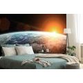 SELF ADHESIVE WALL MURAL VIEW OF THE PLANET FROM SPACE - SELF-ADHESIVE WALLPAPERS - WALLPAPERS