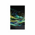 POSTER WITH MOUNT MODERN COLORFUL ABSTRACTION - ABSTRACT AND PATTERNED - POSTERS