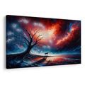 OBRAZ MAGICKÝ STROM ŽIVOTA V NOCI - OBRAZY STROMY ŽIVOTA - OBRAZY