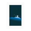 POSTER MIT PASSEPARTOUT MAGISCHER HIMMEL - MOTIVE AUS UNSERER WERKSTATT - POSTER