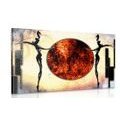 CANVAS PRINT AFRICAN DANCE - ABSTRACT PICTURES{% if product.category.pathNames[0] != product.category.name %} - PICTURES{% endif %}